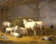 unknow artist Sheep 132 oil painting reproduction